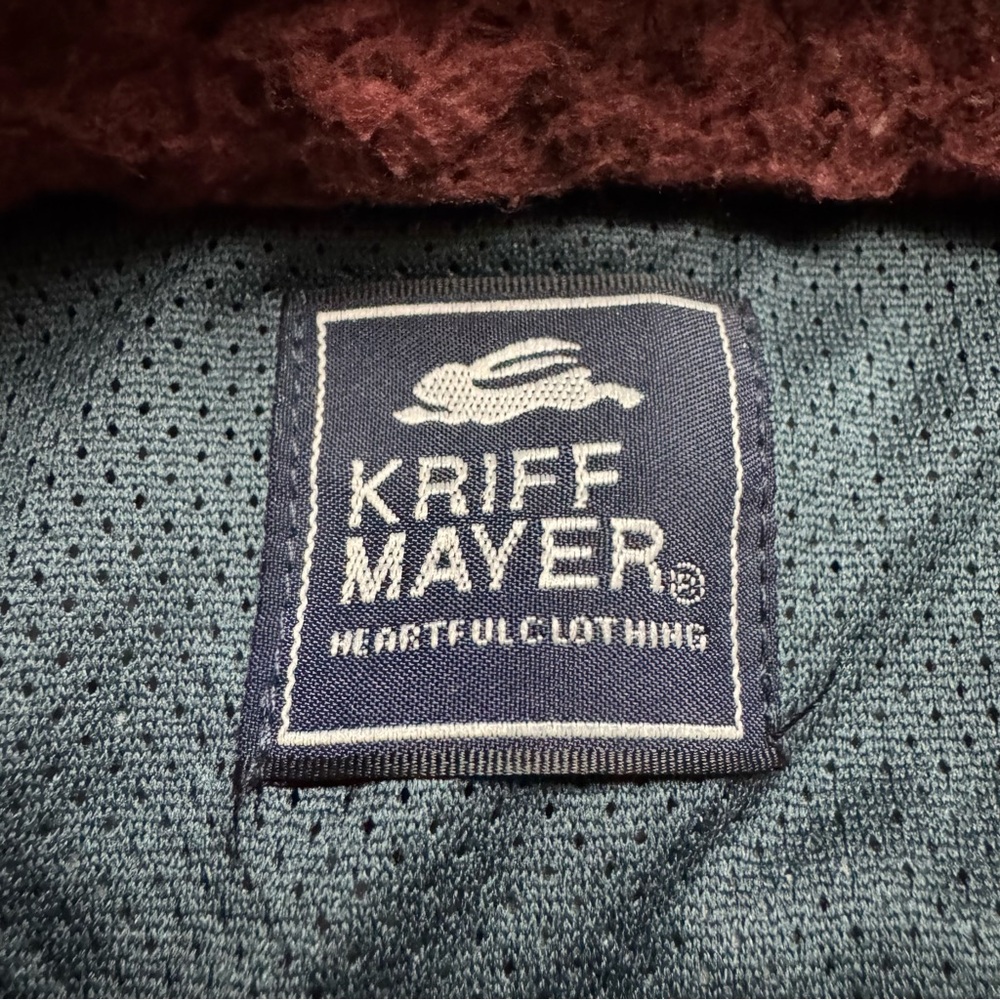 KRIFF MAYER Japan Colorblock Sherpa Fleece Jacket Size: Large - Picture 7 of 10
